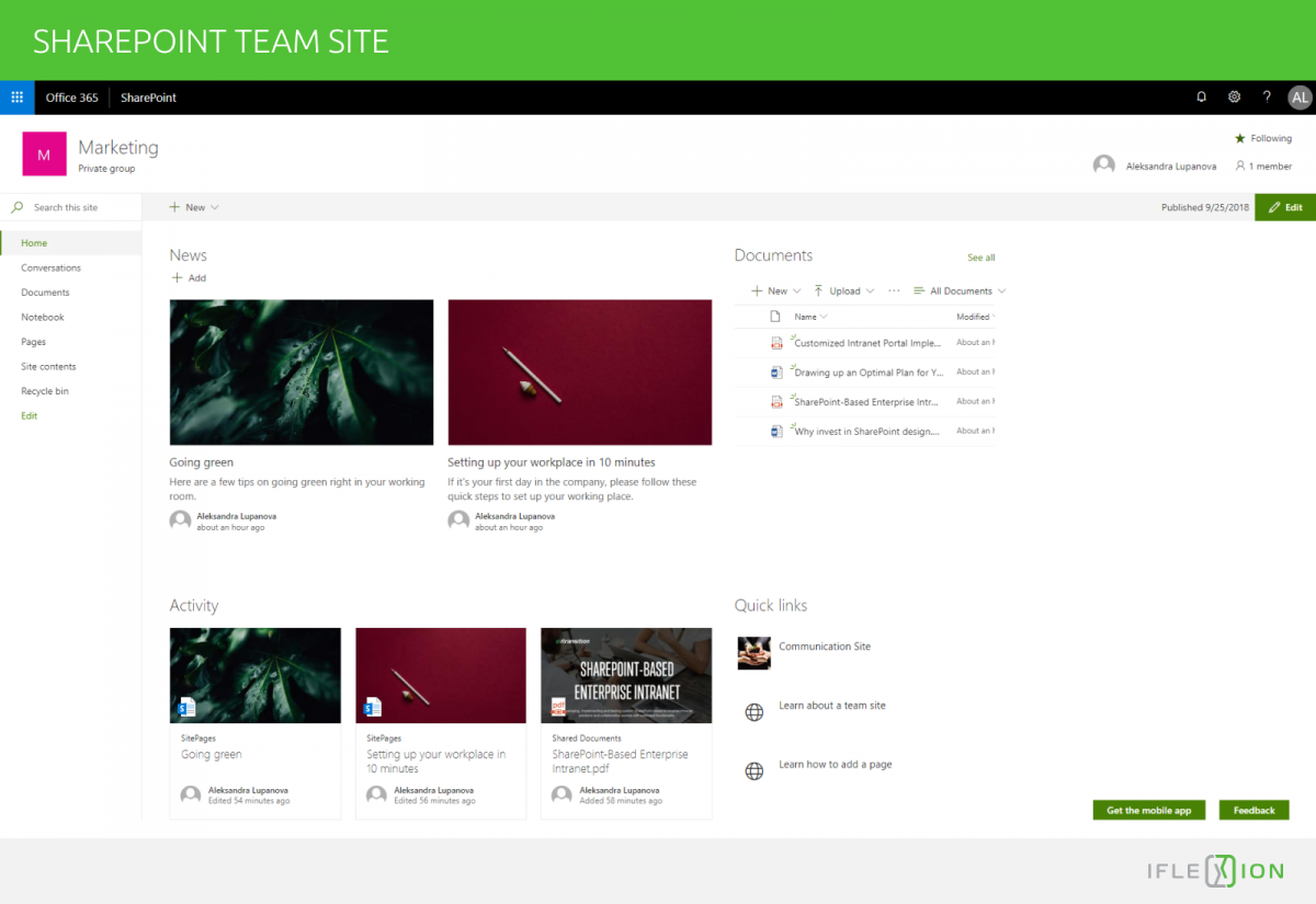 SharePoint Intranet: Guide To A Successful Corporate Portal—Iflexion