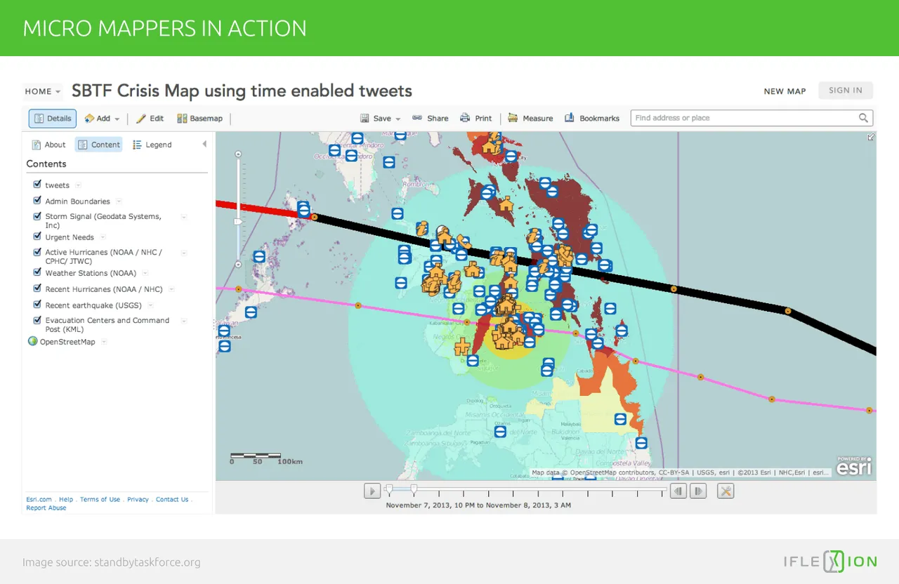 Micro Mappers: crisis relief with AI