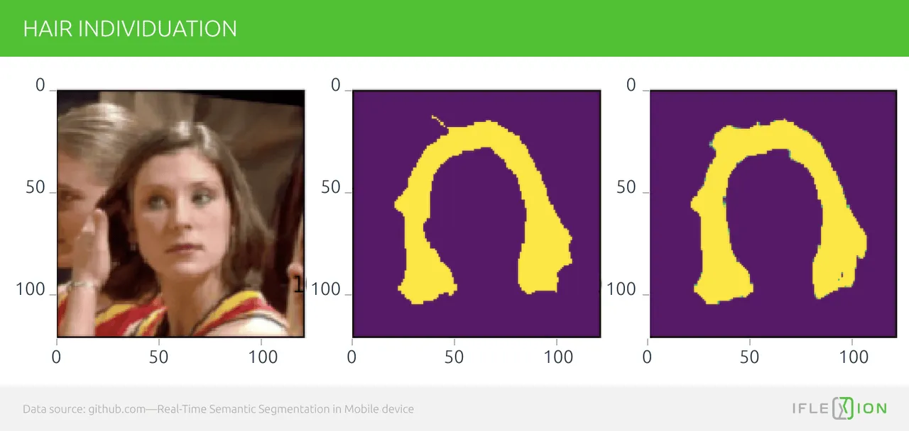 Hair individuation with Core ML