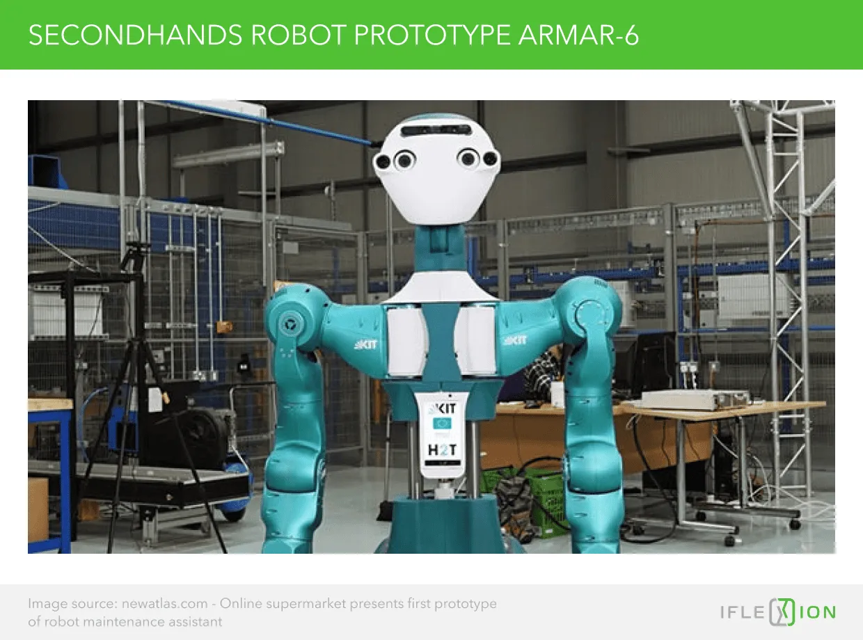 Secondhands Robot Prototype ARMAR-6